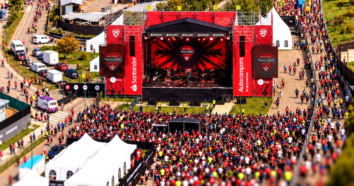 Santander Rock ’n’ Roll Running Series vuelve a Santiago de Chile tras 7 años