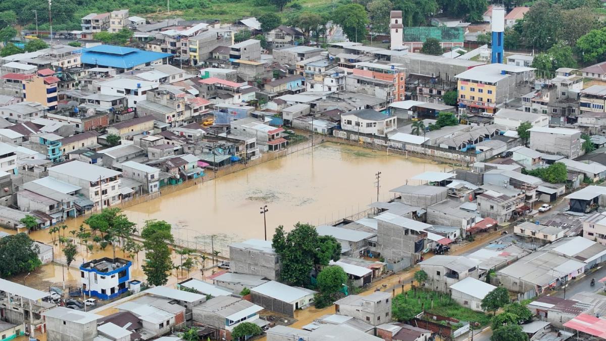 Siete ríos desbordados en Ecuador por El Niño; cuatro en Guayas
